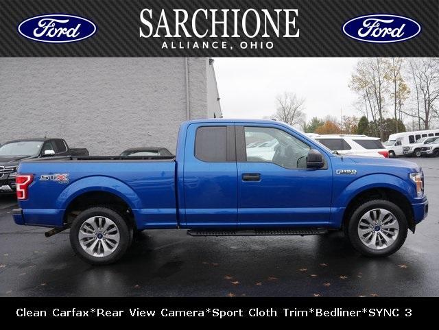 used 2018 Ford F-150 car, priced at $22,500