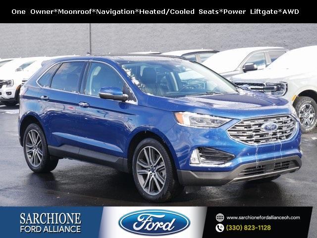 used 2022 Ford Edge car, priced at $25,900