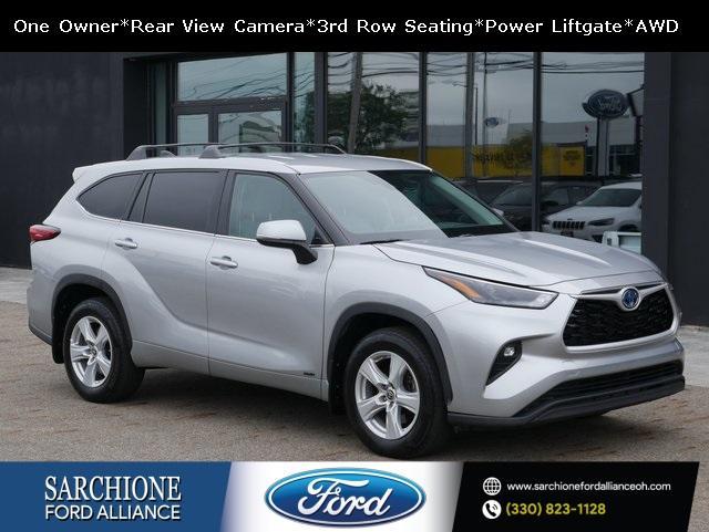 used 2023 Toyota Highlander Hybrid car, priced at $36,000