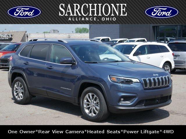 used 2021 Jeep Cherokee car, priced at $24,000