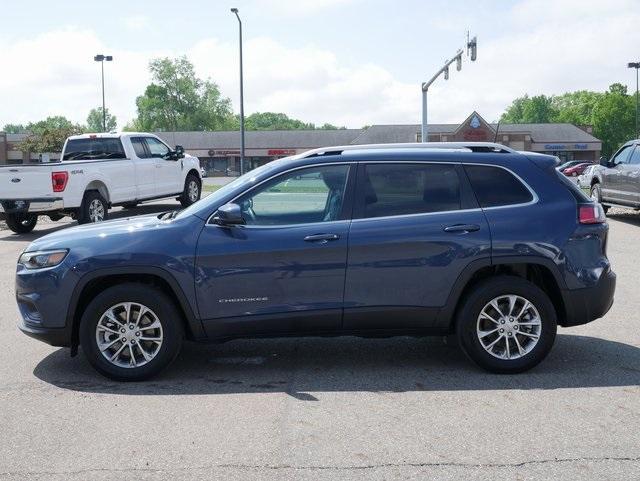 used 2021 Jeep Cherokee car, priced at $24,500