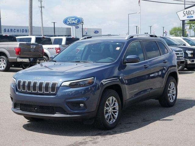 used 2021 Jeep Cherokee car, priced at $24,500