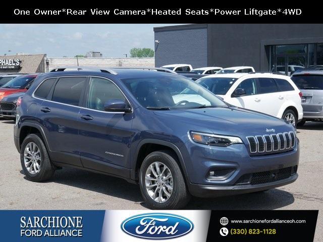 used 2021 Jeep Cherokee car, priced at $22,900