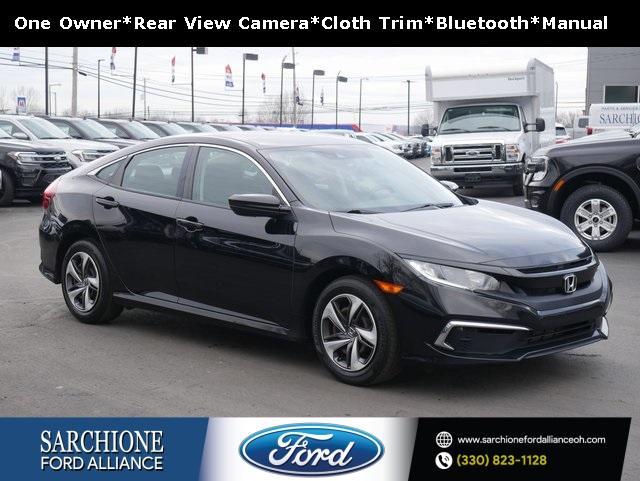 used 2019 Honda Civic car, priced at $17,500