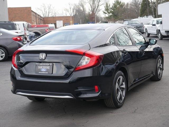 used 2019 Honda Civic car, priced at $17,500