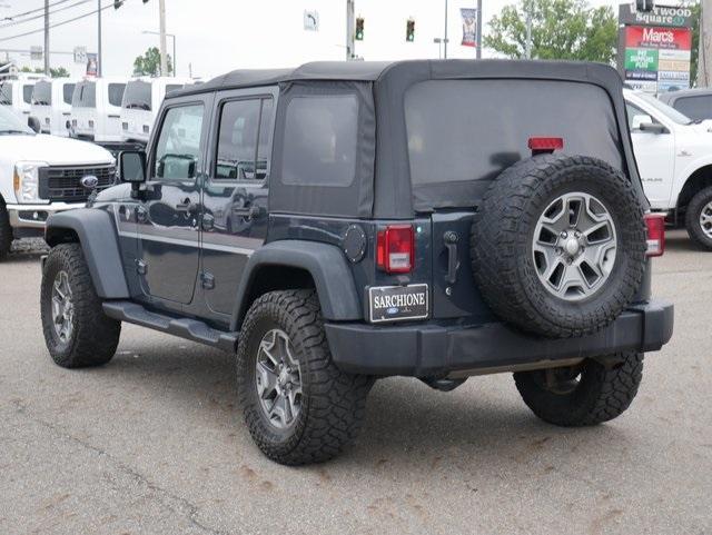 used 2016 Jeep Wrangler Unlimited car, priced at $17,500