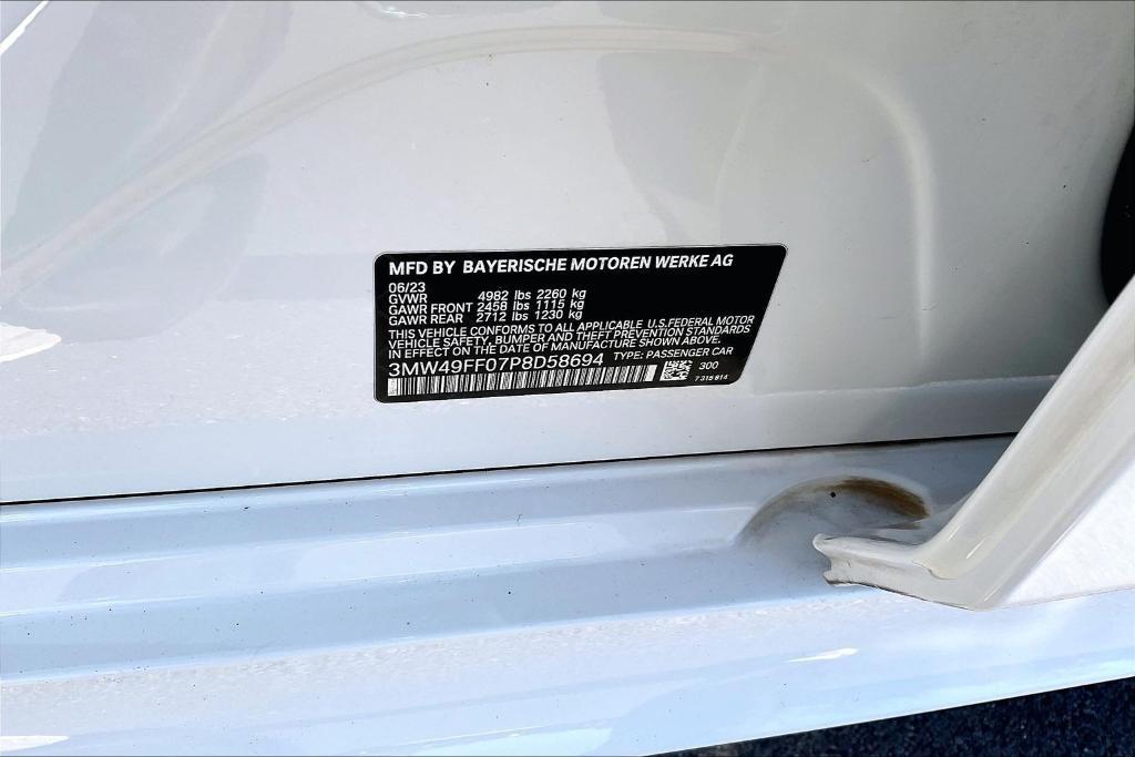 used 2023 BMW M340 car, priced at $51,818