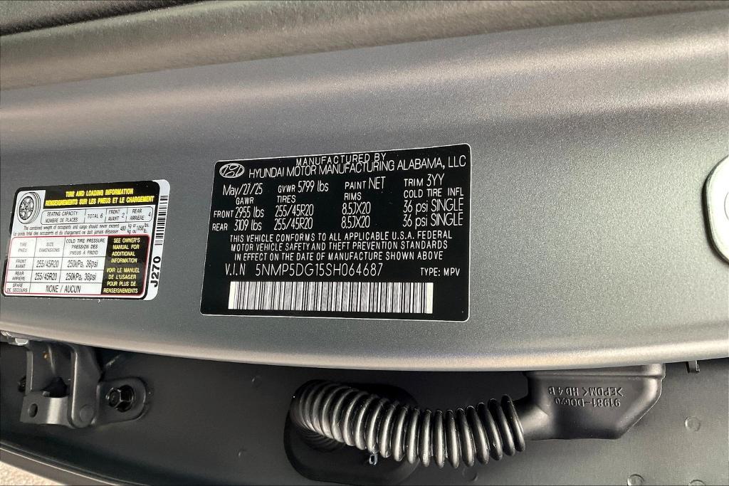 new 2025 Hyundai SANTA FE HEV car, priced at $51,140
