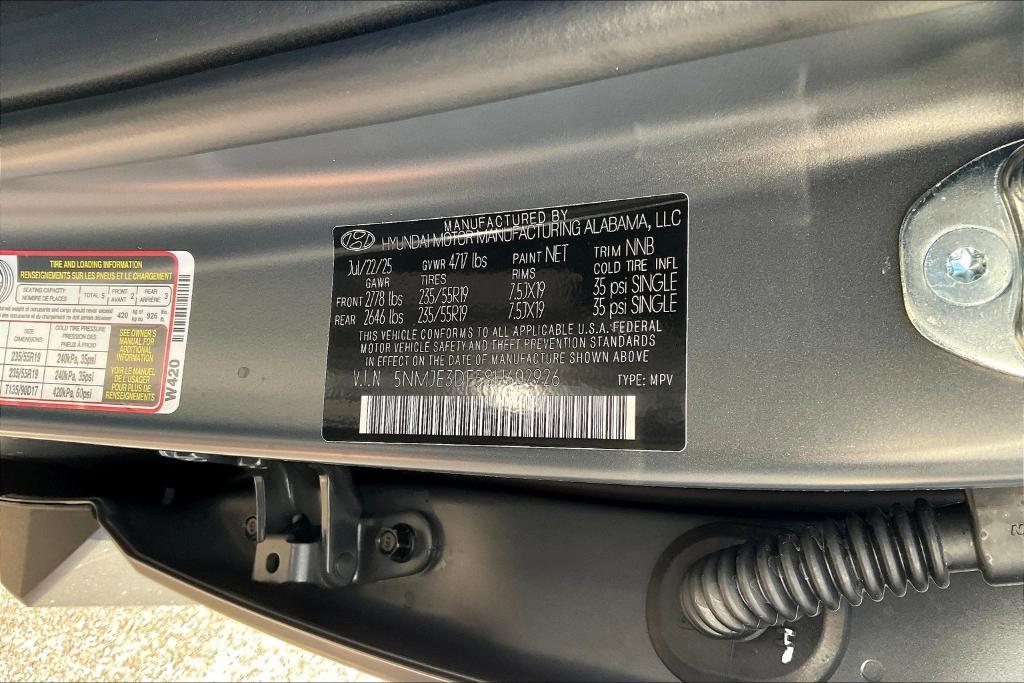 new 2025 Hyundai Tucson car, priced at $41,901
