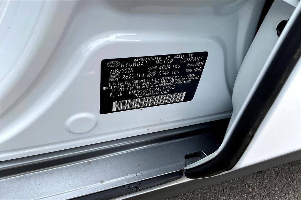 new 2025 Hyundai IONIQ 6 car, priced at $32,531