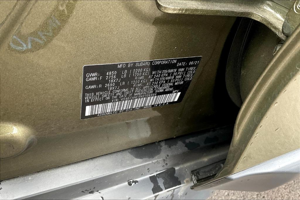 used 2022 Subaru Outback car, priced at $24,826