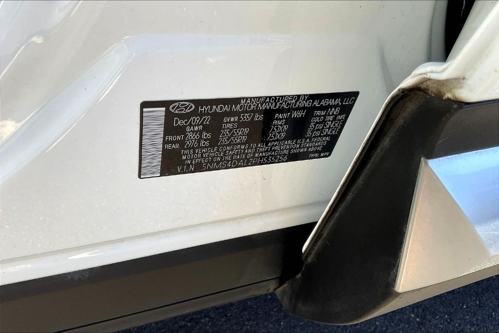 used 2023 Hyundai Santa Fe car, priced at $26,300