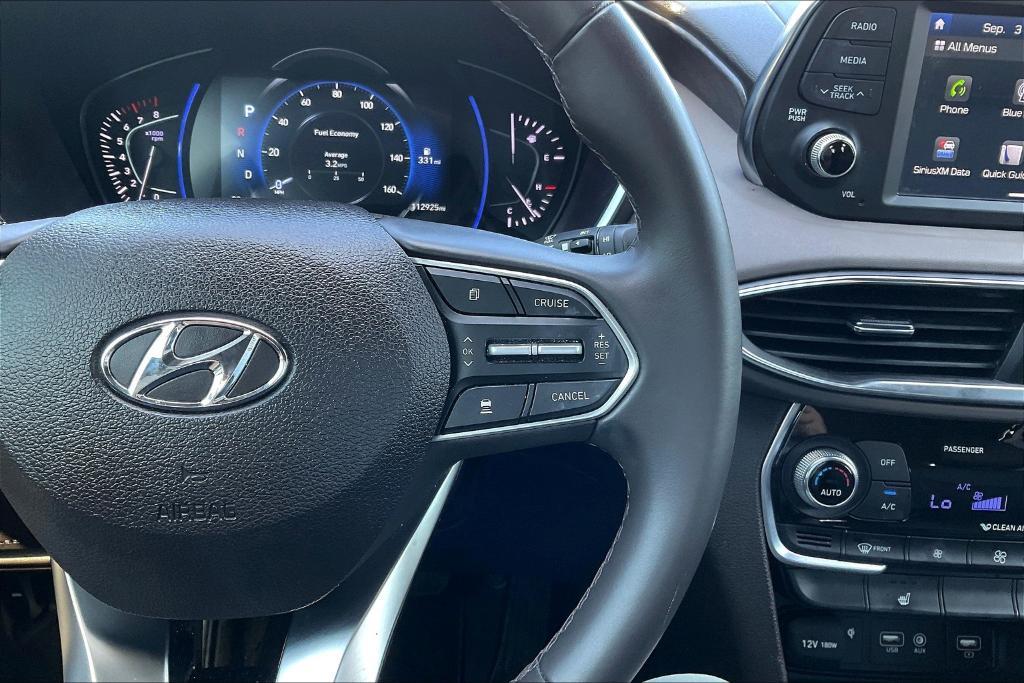 used 2020 Hyundai Santa Fe car, priced at $15,962