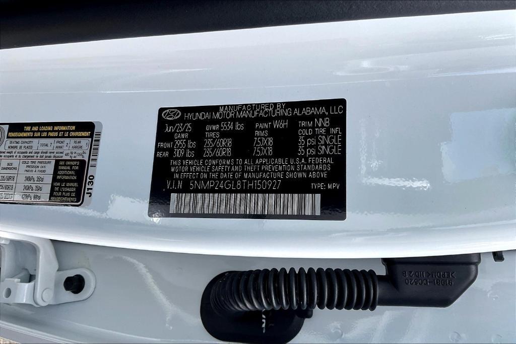 new 2026 Hyundai Santa Fe car, priced at $41,598