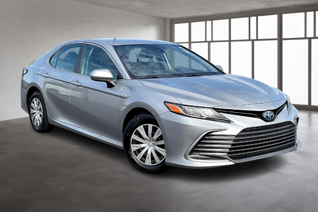 used 2021 Toyota Camry Hybrid car, priced at $23,896