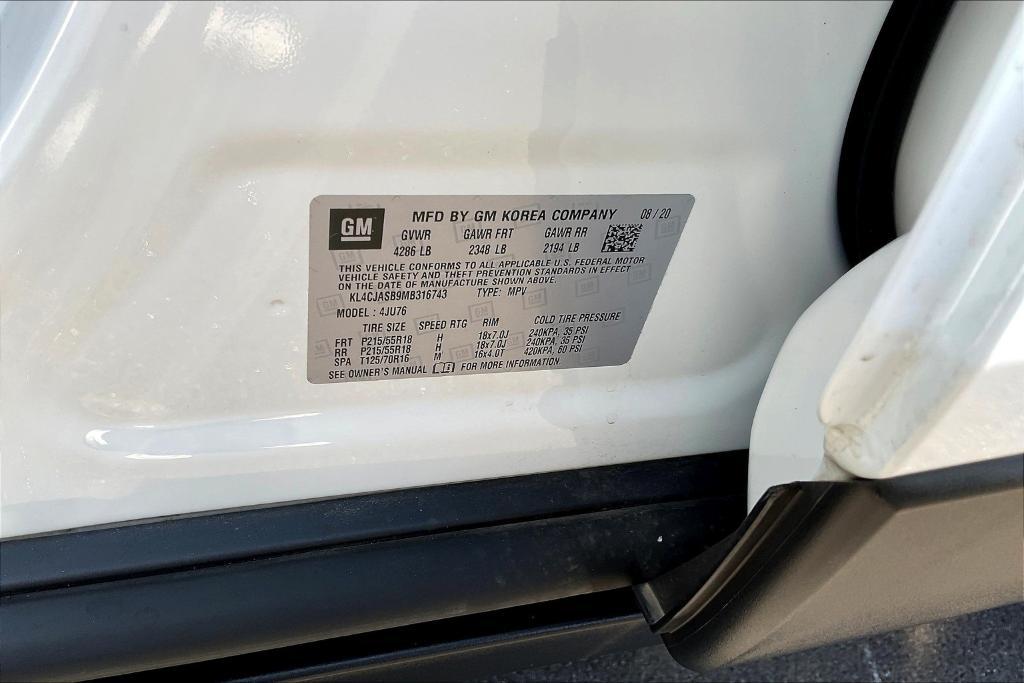 used 2021 Buick Encore car, priced at $19,524