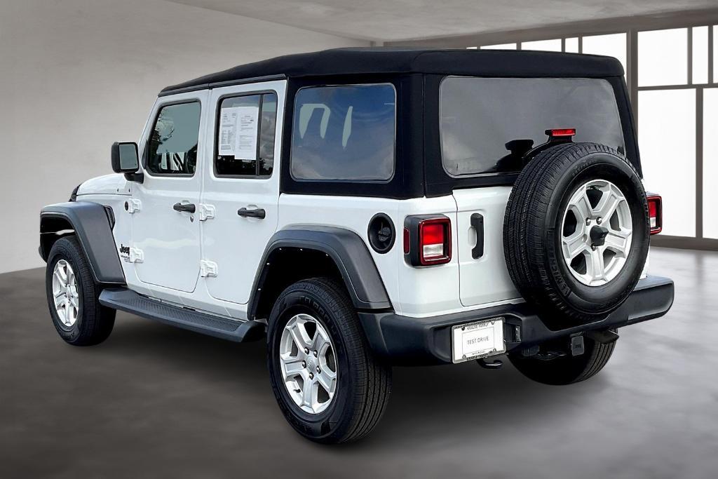 used 2021 Jeep Wrangler Unlimited car, priced at $25,748