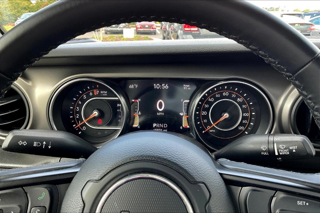used 2021 Jeep Wrangler Unlimited car, priced at $25,748