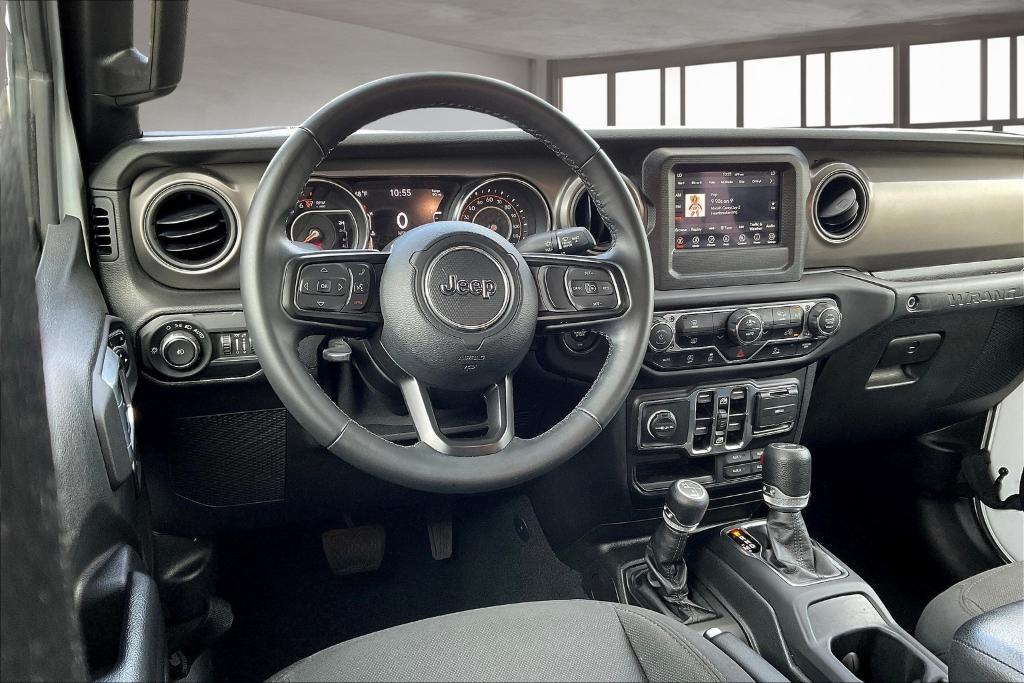 used 2021 Jeep Wrangler Unlimited car, priced at $25,748