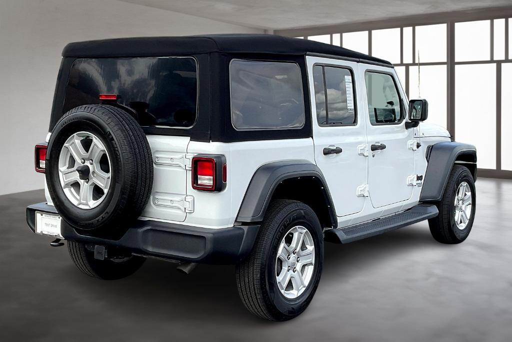 used 2021 Jeep Wrangler Unlimited car, priced at $25,748