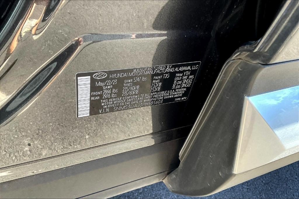 used 2023 Hyundai Santa Fe car, priced at $24,209