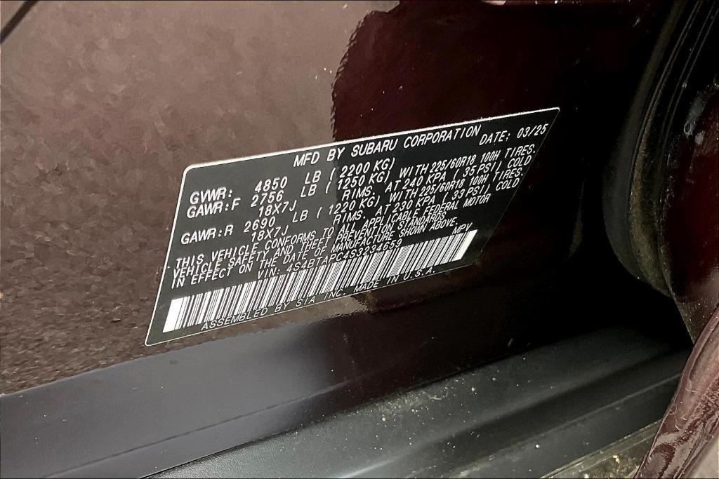 used 2025 Subaru Outback car, priced at $37,890