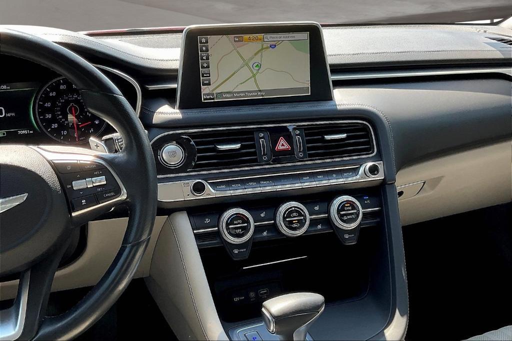 used 2019 Genesis G70 car, priced at $21,721