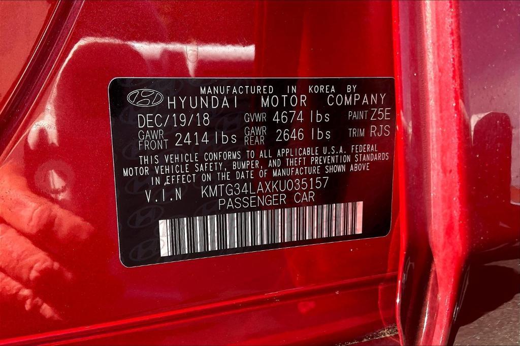 used 2019 Genesis G70 car, priced at $21,721