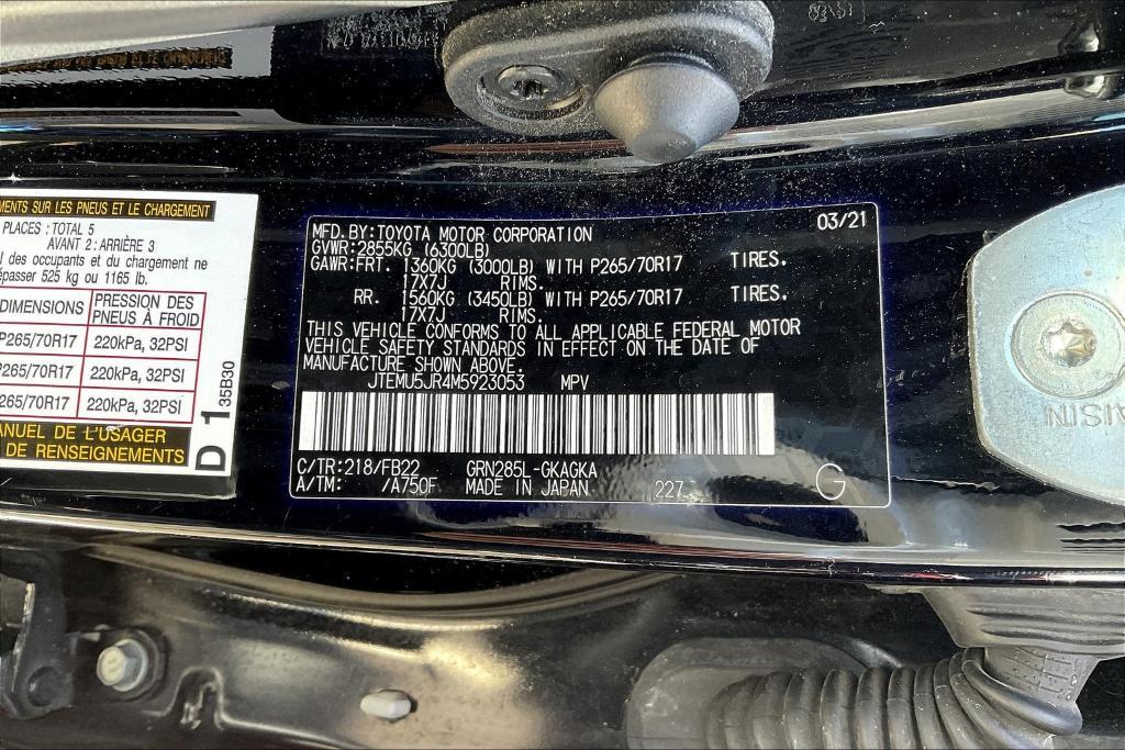 used 2021 Toyota 4Runner car, priced at $33,977