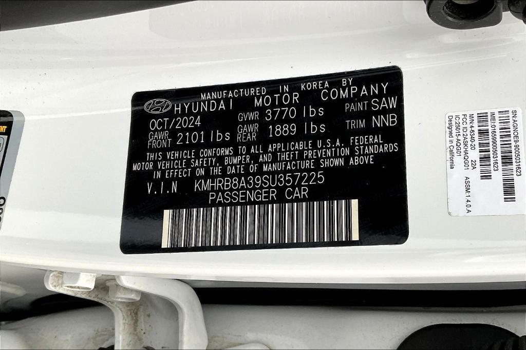 used 2025 Hyundai Venue car, priced at $20,180