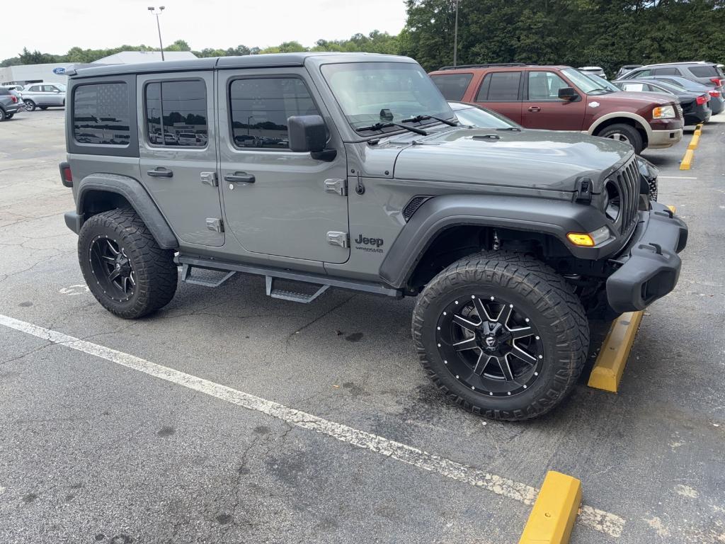 used 2021 Jeep Wrangler Unlimited car, priced at $27,890
