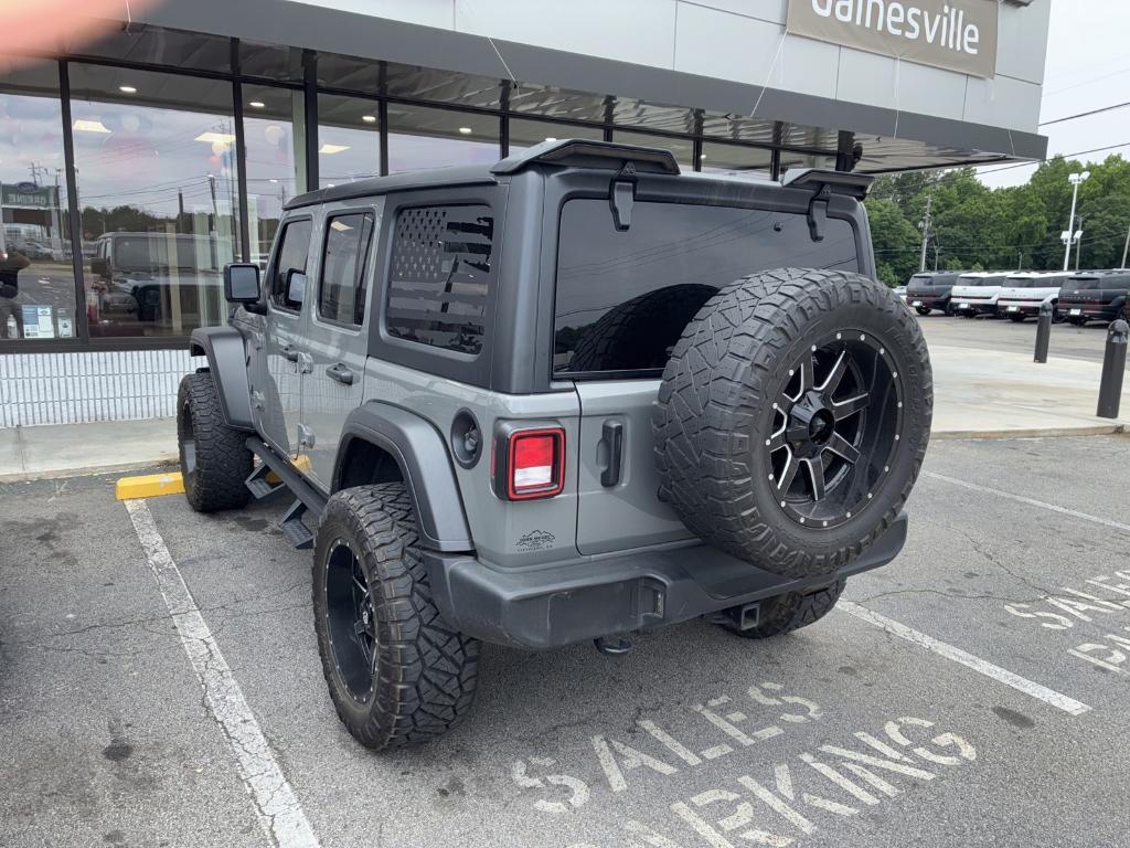 used 2021 Jeep Wrangler Unlimited car, priced at $27,890