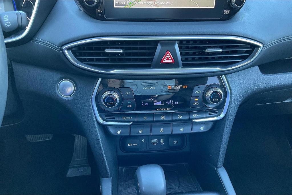used 2019 Hyundai Santa Fe car, priced at $20,834