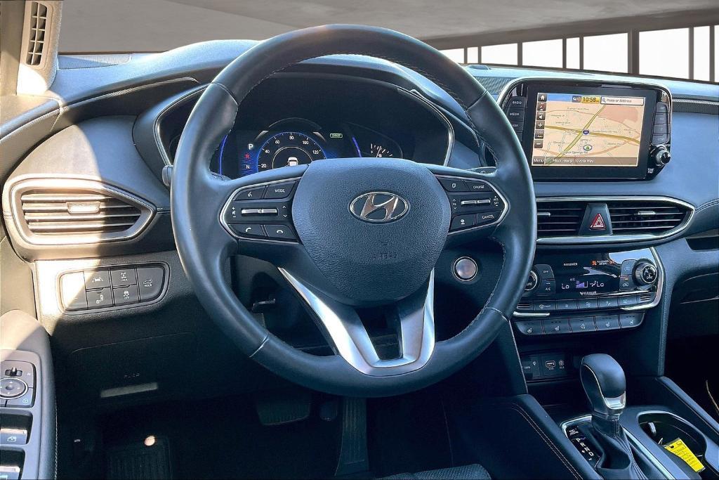 used 2019 Hyundai Santa Fe car, priced at $20,834