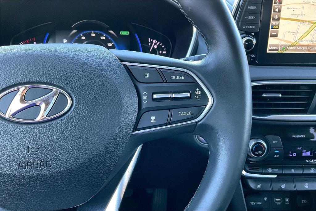 used 2019 Hyundai Santa Fe car, priced at $20,834