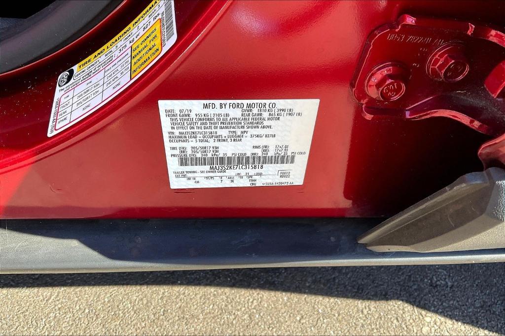 used 2020 Ford EcoSport car, priced at $17,376