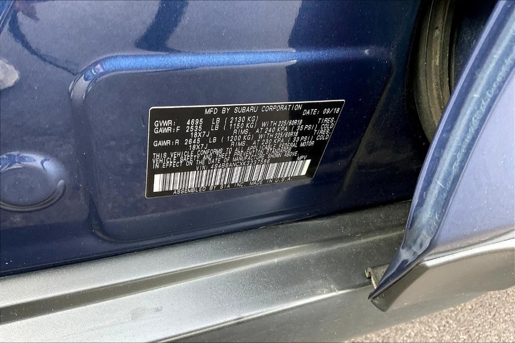 used 2019 Subaru Outback car, priced at $18,898