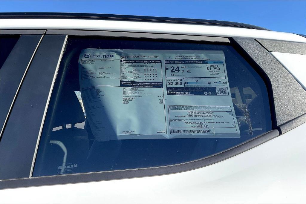 new 2026 Hyundai SANTA CRUZ car, priced at $39,308