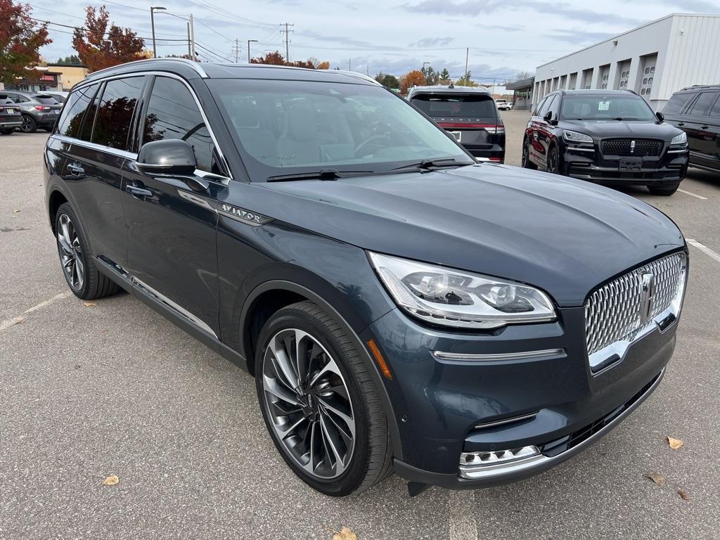 used 2022 Lincoln Aviator car, priced at $41,475
