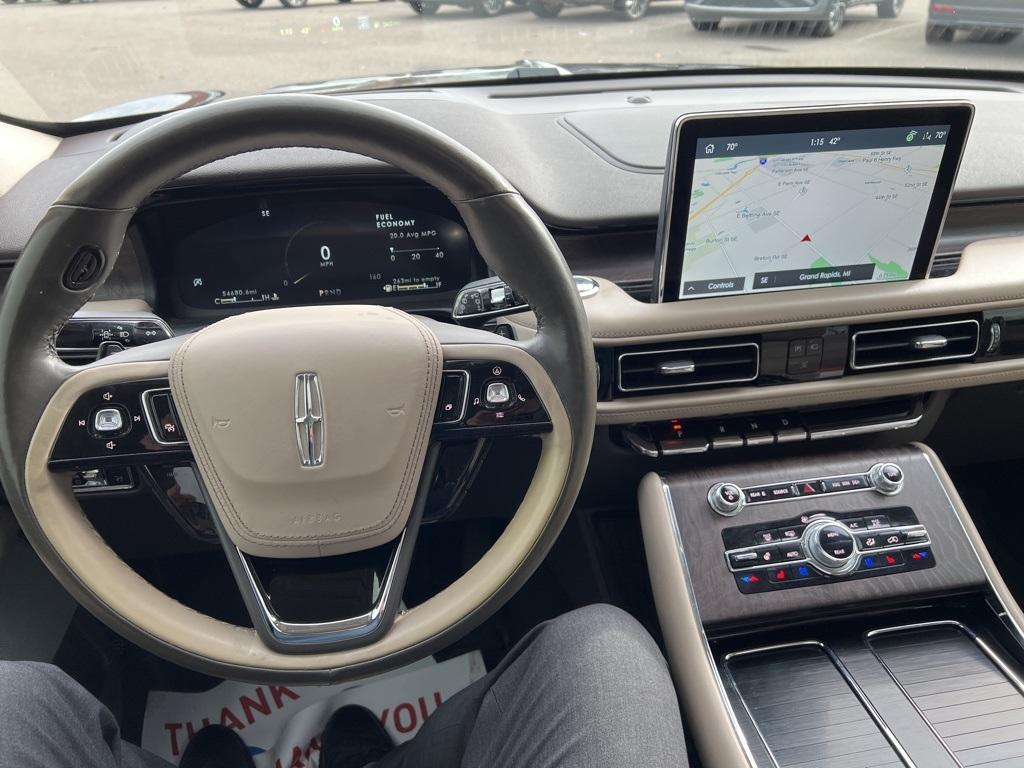 used 2022 Lincoln Aviator car, priced at $41,475