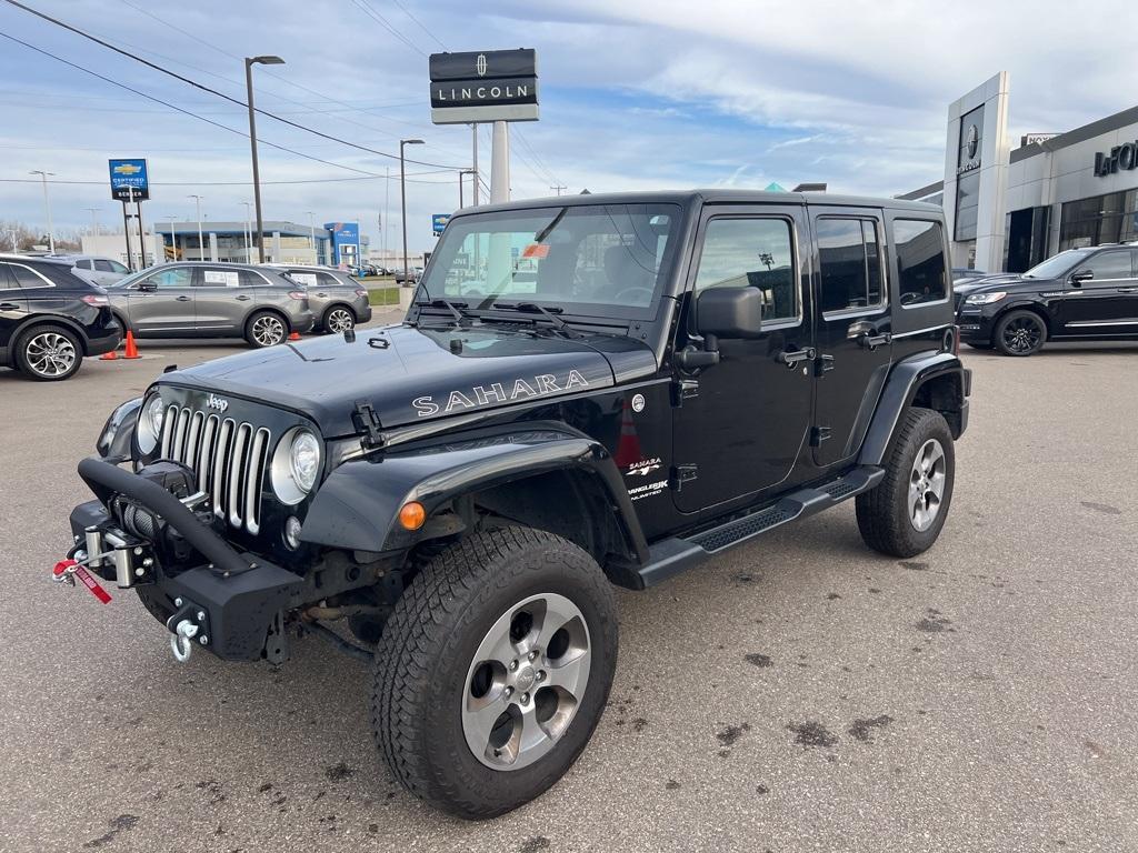 used 2018 Jeep Wrangler JK Unlimited car, priced at $20,975