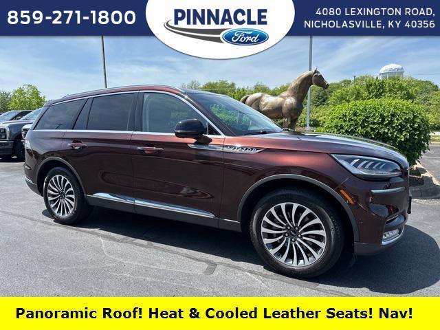 used 2020 Lincoln Aviator car, priced at $39,986