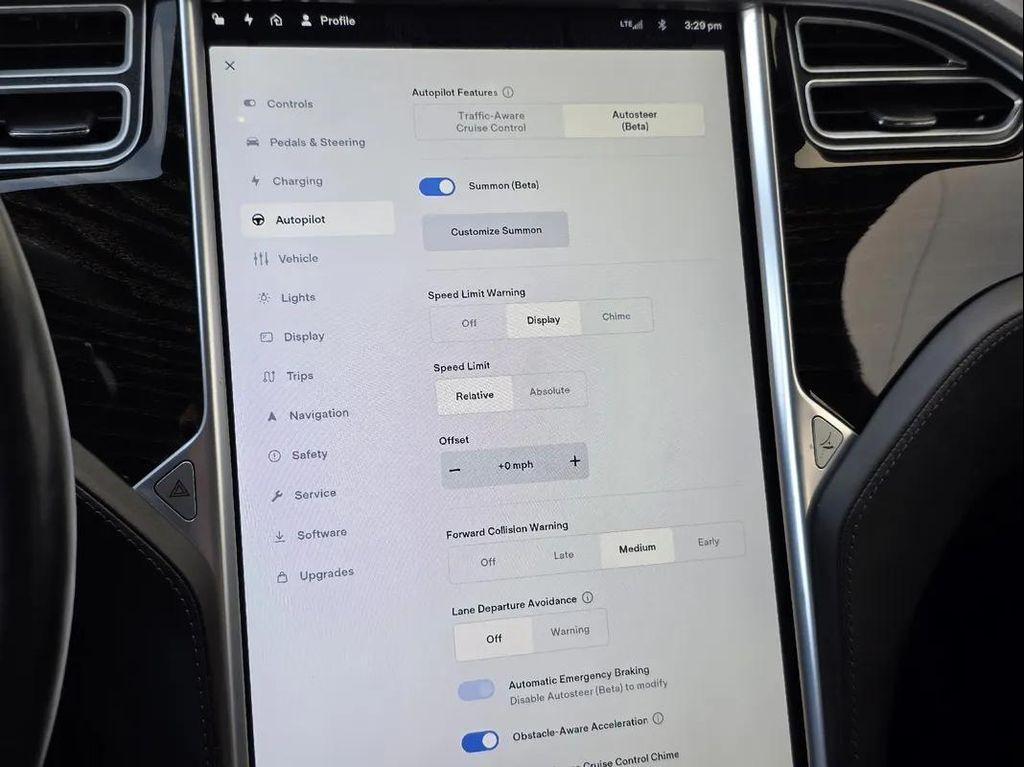 used 2016 Tesla Model S car, priced at $19,975