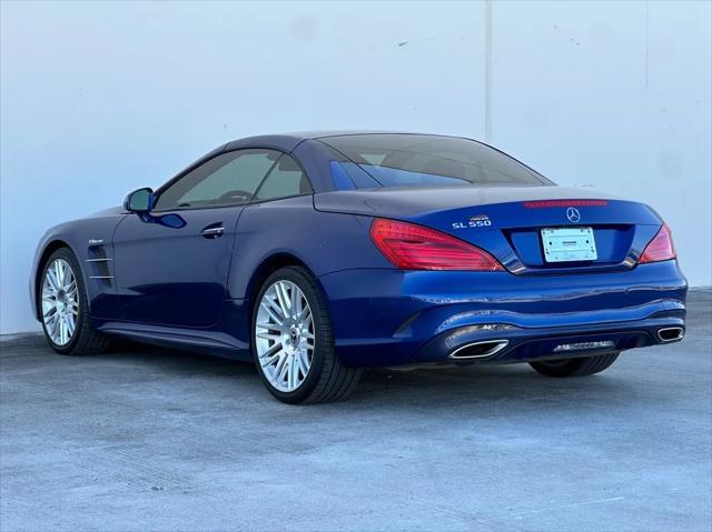 used 2017 Mercedes-Benz SL 550 car, priced at $41,998