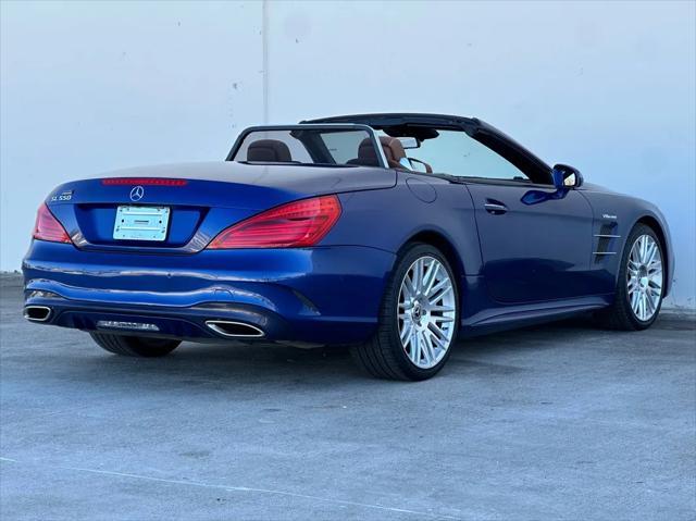 used 2017 Mercedes-Benz SL 550 car, priced at $41,998