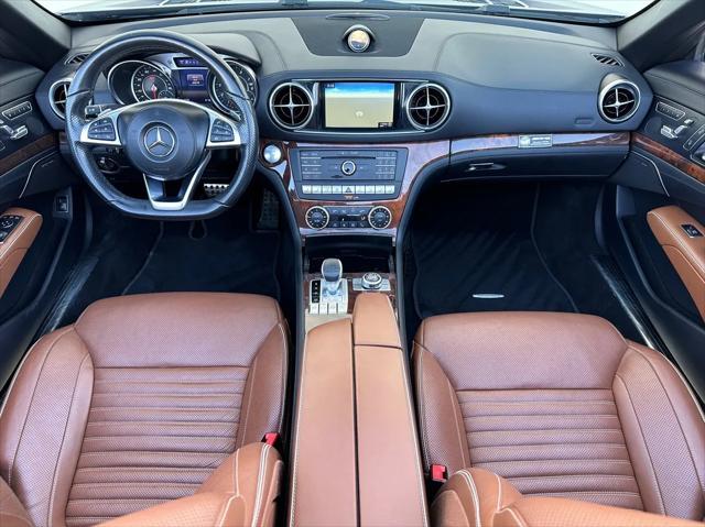 used 2017 Mercedes-Benz SL 550 car, priced at $41,998