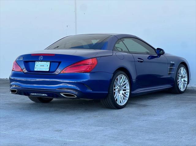 used 2017 Mercedes-Benz SL 550 car, priced at $41,998