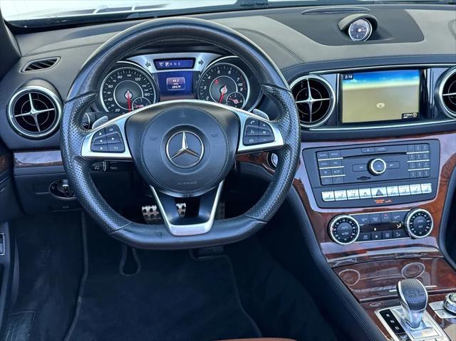 used 2017 Mercedes-Benz SL 550 car, priced at $41,998