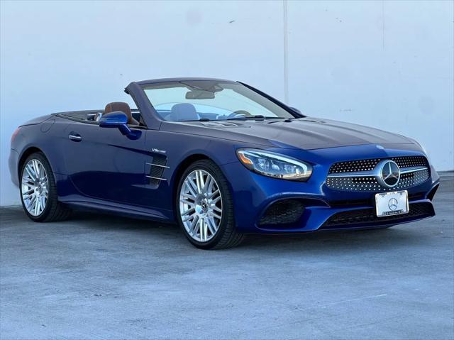 used 2017 Mercedes-Benz SL 550 car, priced at $41,998