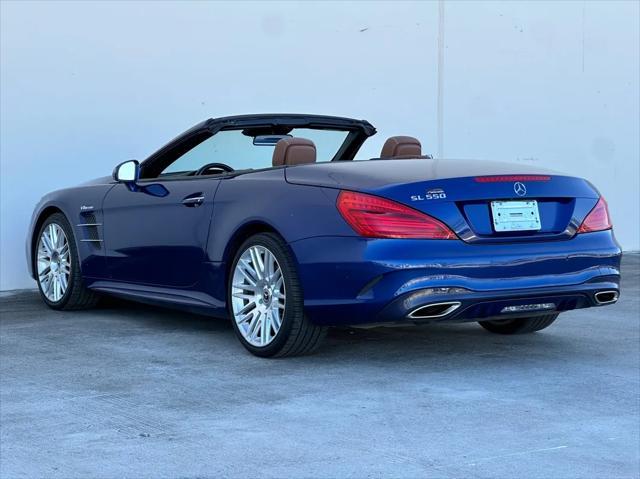 used 2017 Mercedes-Benz SL 550 car, priced at $41,998